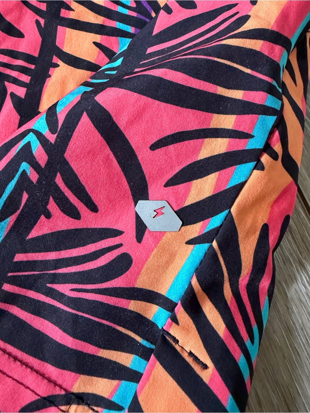 Shinesty The Bay Breeze Tropical Neon Ball Hammock Pouch 5" Swim Trunks NWOT - Picture 5 of 12